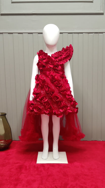 Red Colour Gown(GE-GGWN_2020)