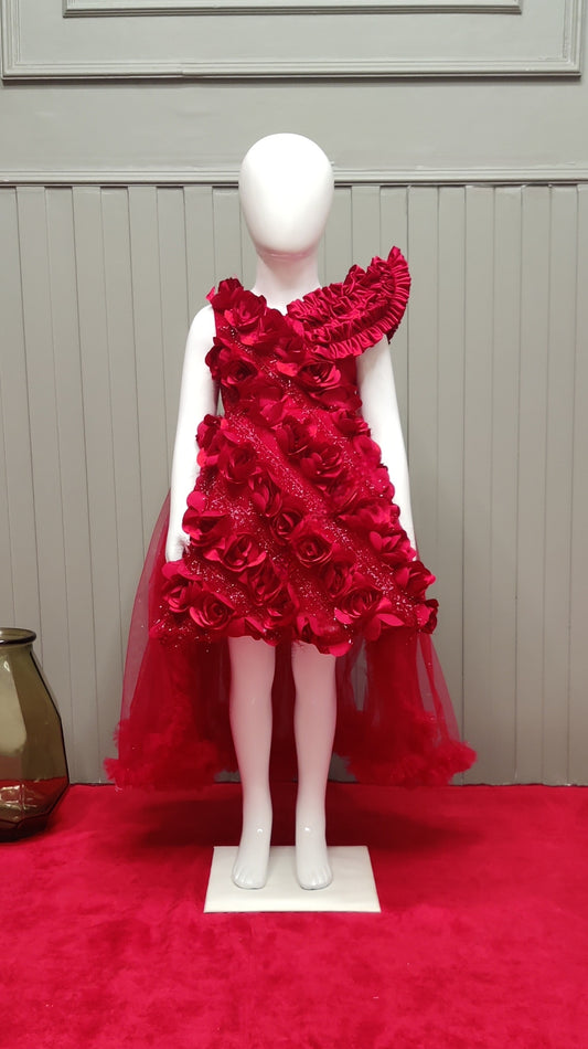 Red Colour Gown(GE-GGWN_2020)