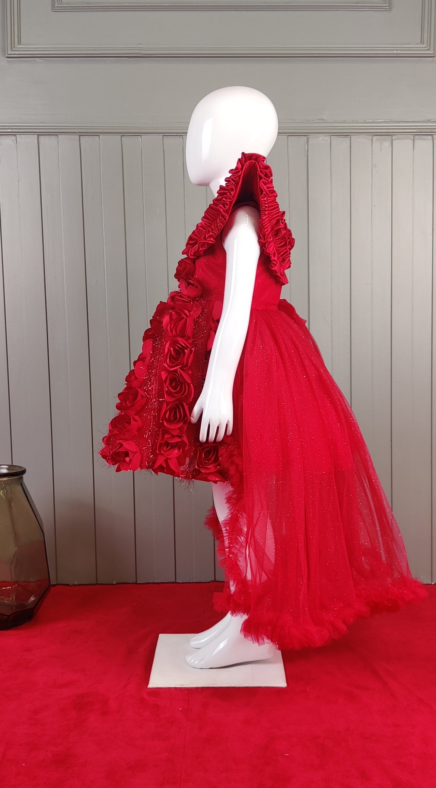 Red Colour Gown(GE-GGWN_2020)
