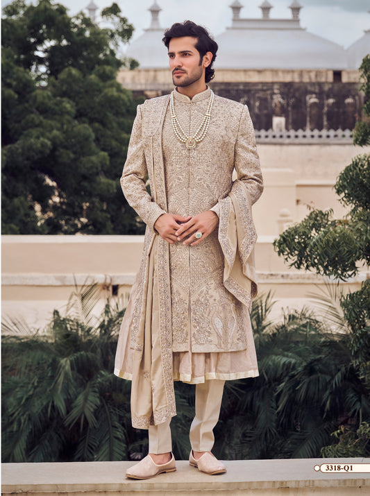 Lavender Colour Sherwani(ME-MSRW_3318)