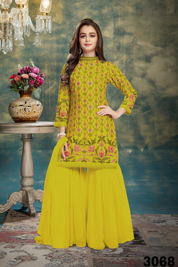 Liril Colour Gharara Set(GE-GGHS_3068)