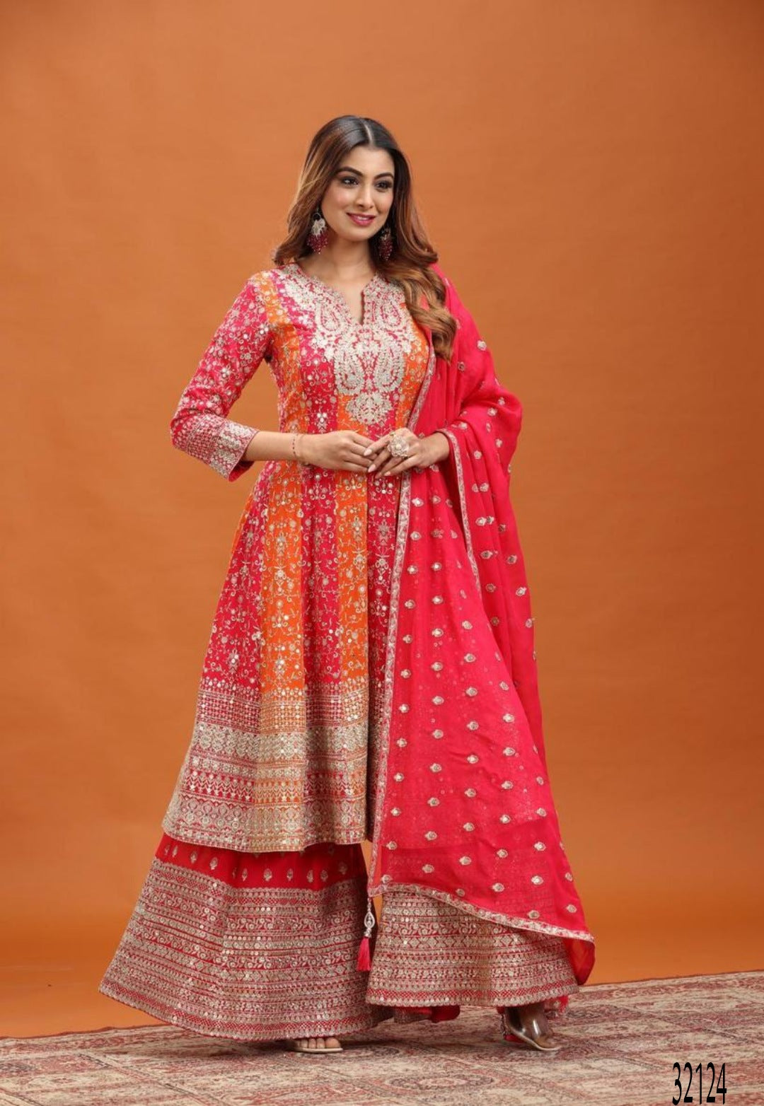 Rani Colour Plazo Set(LE-WPZS_32124)