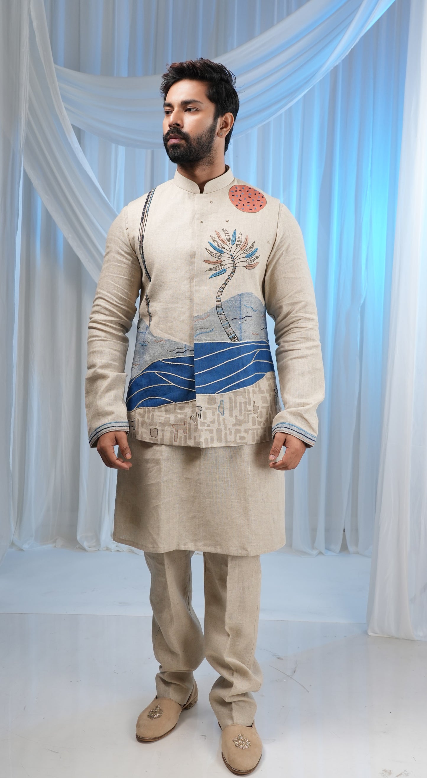 Natural Colour Bundi Set(ME-MBUS_JK 1770)