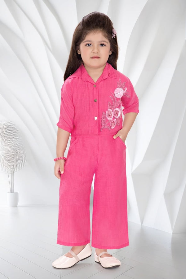 Pink Colour Western Plazo Set(GC-GWSD_8732)