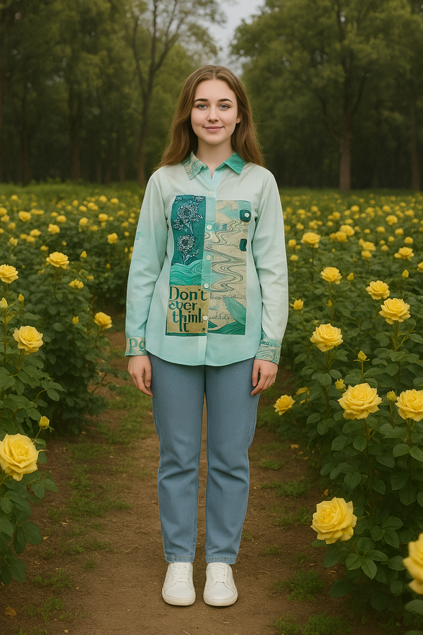 Green Colour Top(LC-WTOP_5150)