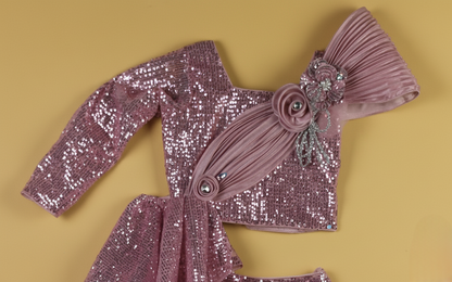 Pink Colour Ghaghra Choli(GE-GGHC_1236)