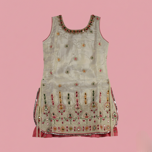 Cream Colour Chudidar(GE-GCHU_3249)