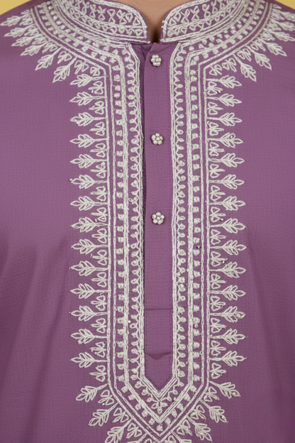 Lavender Colour Kurta with Bottom(ME-MKUS_ORRI 2)