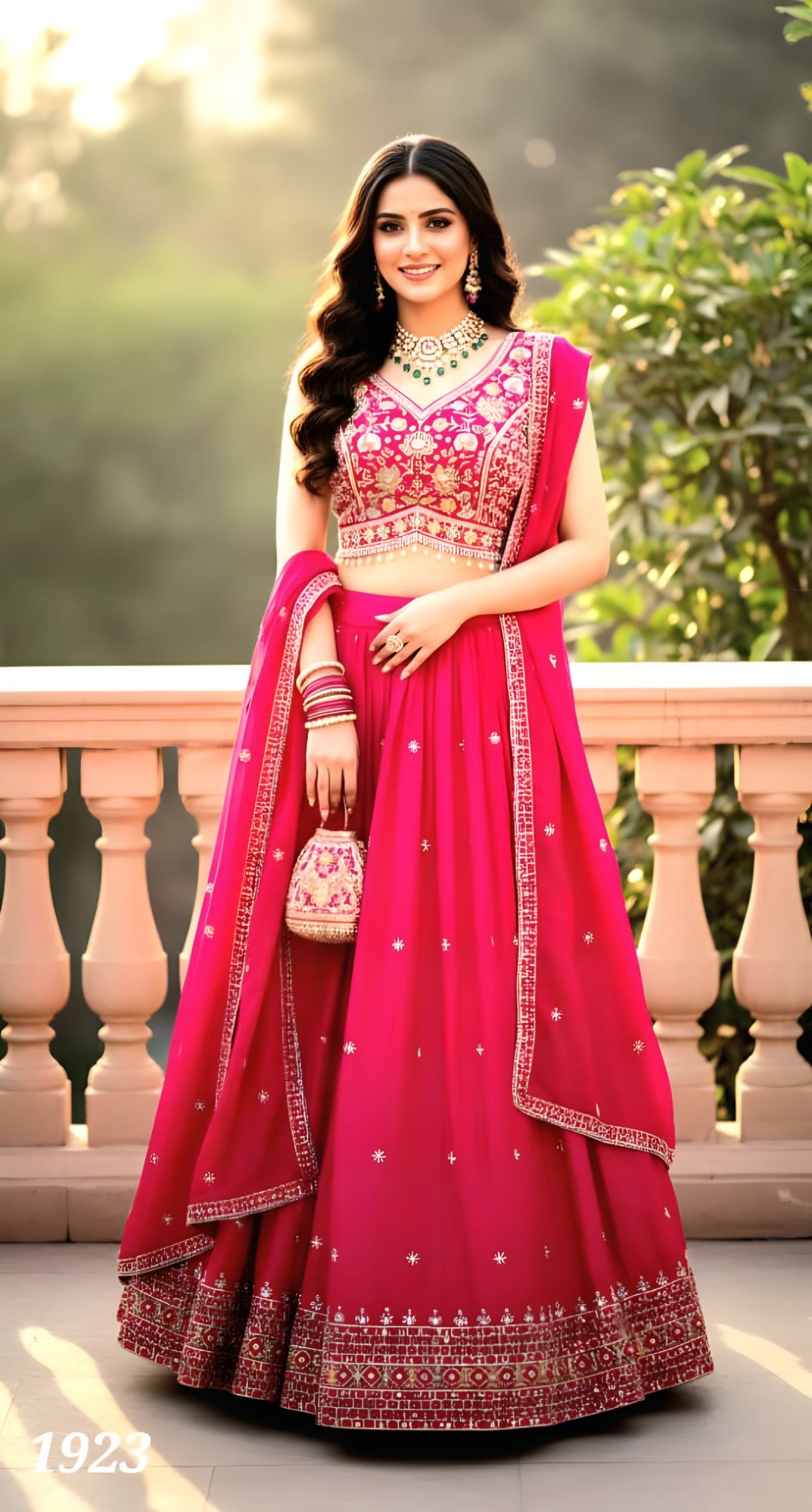 Ghaghra Cholis & Crop Tops