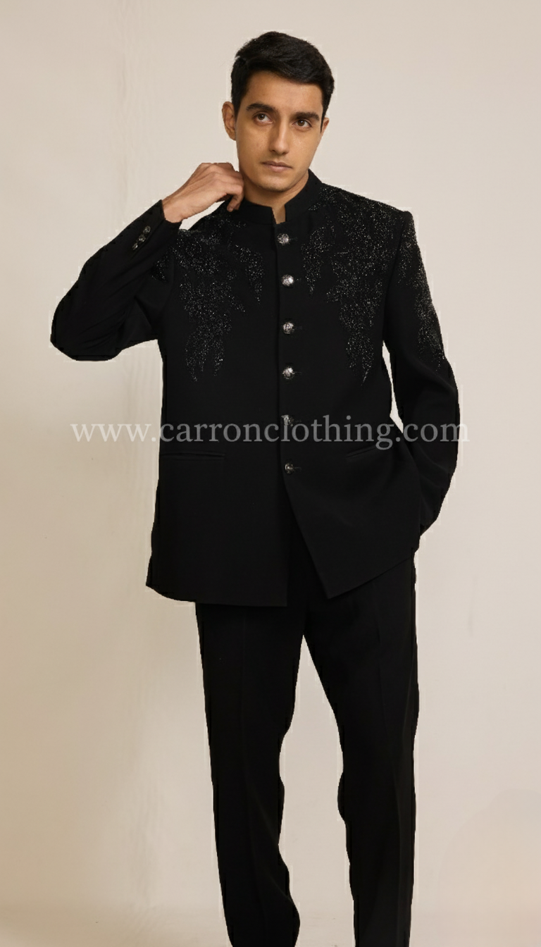 Black Colour Jodhpuri(ME-MJOD_25915 R 1)