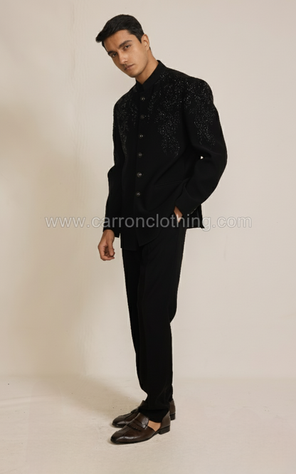 Black Colour Jodhpuri(ME-MJOD_25915 R 1)